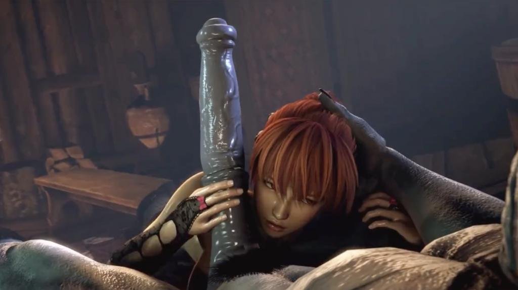 3D狰狞巨兽狂暴抽插娇嫩美穴